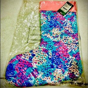 Lilly Pulitzer Christmas Stocking NWT